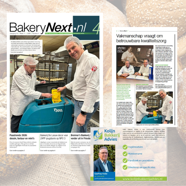 10 jaar Kolijn Bakkerij Advies